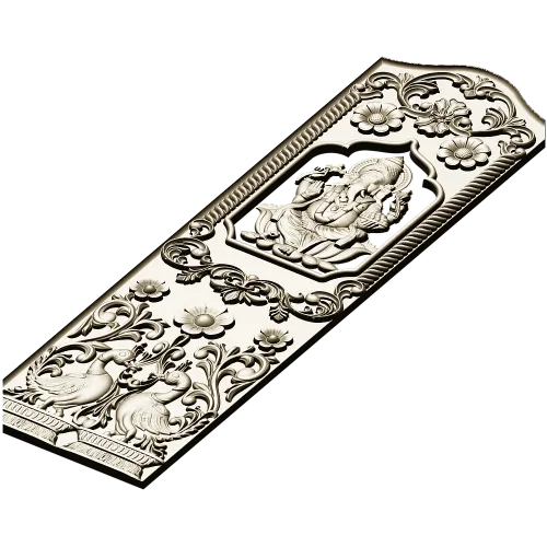 Резная панель с Ганешей - 3D STL для ЧПУ