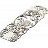 Imperial Peacock Vertical Panel - STL 3D model for CNC milling