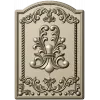 Decorative Fleur-de-Lis Panel STL Model for CNC