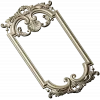 Ornate Baroque Frame 3D STL Model for CNC Milling
