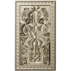 Декоративная фасадная панель "Венец листьев" - STL модель для ЧПУ