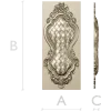Ornate Basket Weave Decorative Panel STL Model for CNC