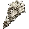 Виноградная лоза - 3D модель STL для ЧПУ резьбы