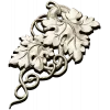 Grapevine Carving 3D Model for CNC Milling in STL Format