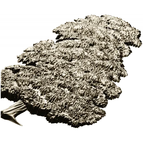 Ornamental Tree 3D Model for CNC Milling in STL Format
