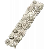 Ornate Floral Panel STL Model for CNC Milling