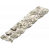 Ornate Floral Panel STL Model for CNC Milling