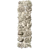 Ornate Floral Panel STL Model for CNC Milling