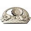 Floral Basket 3D STL Model for CNC Milling