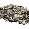 Рельефный букет - STL 3D модель для ЧПУ