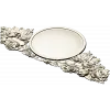 Декоративная накладка с медальоном и розами - 3D модель STL для ЧПУ