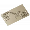 Elegant Floral Acanthus STL Model for CNC Milling