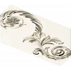 Elegant Floral Acanthus STL Model for CNC Milling