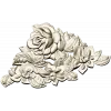 Floral Embrace - Detailed Corner Floral STL Model for CNC