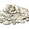 Floral Embrace - Detailed Corner Floral STL Model for CNC