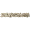 Detailed Floral Garland CNC STL Model for Wood Carving