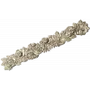 Detailed Floral Garland CNC STL Model for Wood Carving