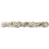 Detailed Floral Garland CNC STL Model for Wood Carving