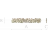 Detailed Floral Garland CNC STL Model for Wood Carving