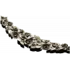 Полумесяц из роз - 3D модель STL для ЧПУ