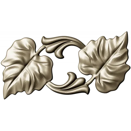 Detailed Floral Vine STL Model for CNC Milling