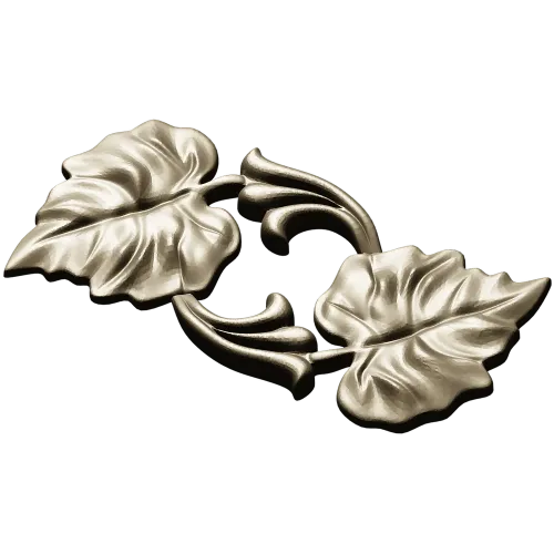 Detailed Floral Vine STL Model for CNC Milling