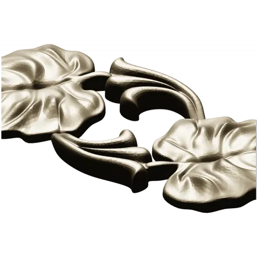 Detailed Floral Vine STL Model for CNC Milling