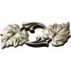 Detailed Floral Vine STL Model for CNC Milling