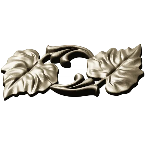 Detailed Floral Vine STL Model for CNC Milling