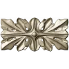 Ornamental Floral Decorative Panel STL Model for CNC Milling
