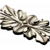 Ornamental Floral Decorative Panel STL Model for CNC Milling