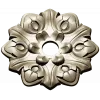 Floral Medallion STL Model for CNC Milling