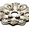 Floral Medallion STL Model for CNC Milling