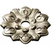 Floral Medallion STL Model for CNC Milling