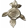 Rose Floral CNC STL Model for Wood Carving
