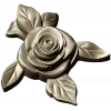 Rose Floral CNC STL Model for Wood Carving