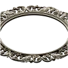 Baroque Acanthus Round Frame STL 3D Model for CNC Milling