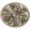 Acanthus Rosette Medallion STL for CNC
