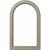 Arched Ornamental Frame STL for CNC