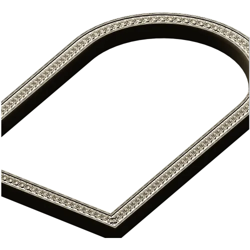 Arched Ornamental Frame STL for CNC