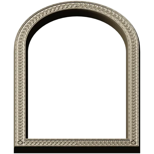 Arched Ornamental Frame STL for CNC