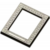 Regal Fleur Frame - ornate frame 3D model (STL) for CNC