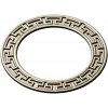 Greek-Key Round Frame - STL 3D Model for CNC Milling