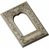 Ornate Arched Frame STL for CNC - Detailed 3D Model for Carving