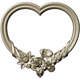 Heartvine Floral Frame
