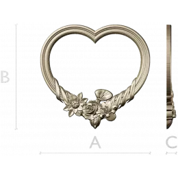 Heartvine Floral Frame