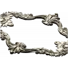 Sunflower Rococo Frame - STL 3D model for CNC milling