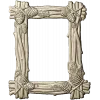 Pine Bundle Frame - STL 3D model for CNC milling