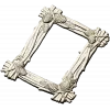 Pine Bundle Frame - STL 3D model for CNC milling
