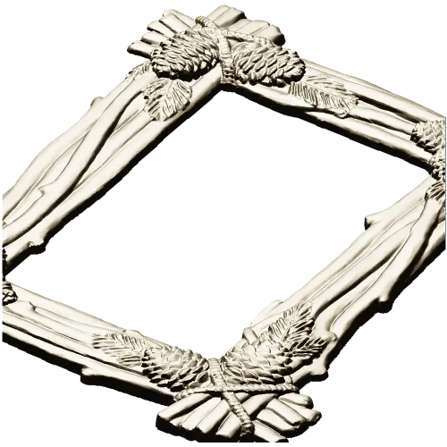 Pine Bundle Frame - STL 3D model for CNC milling